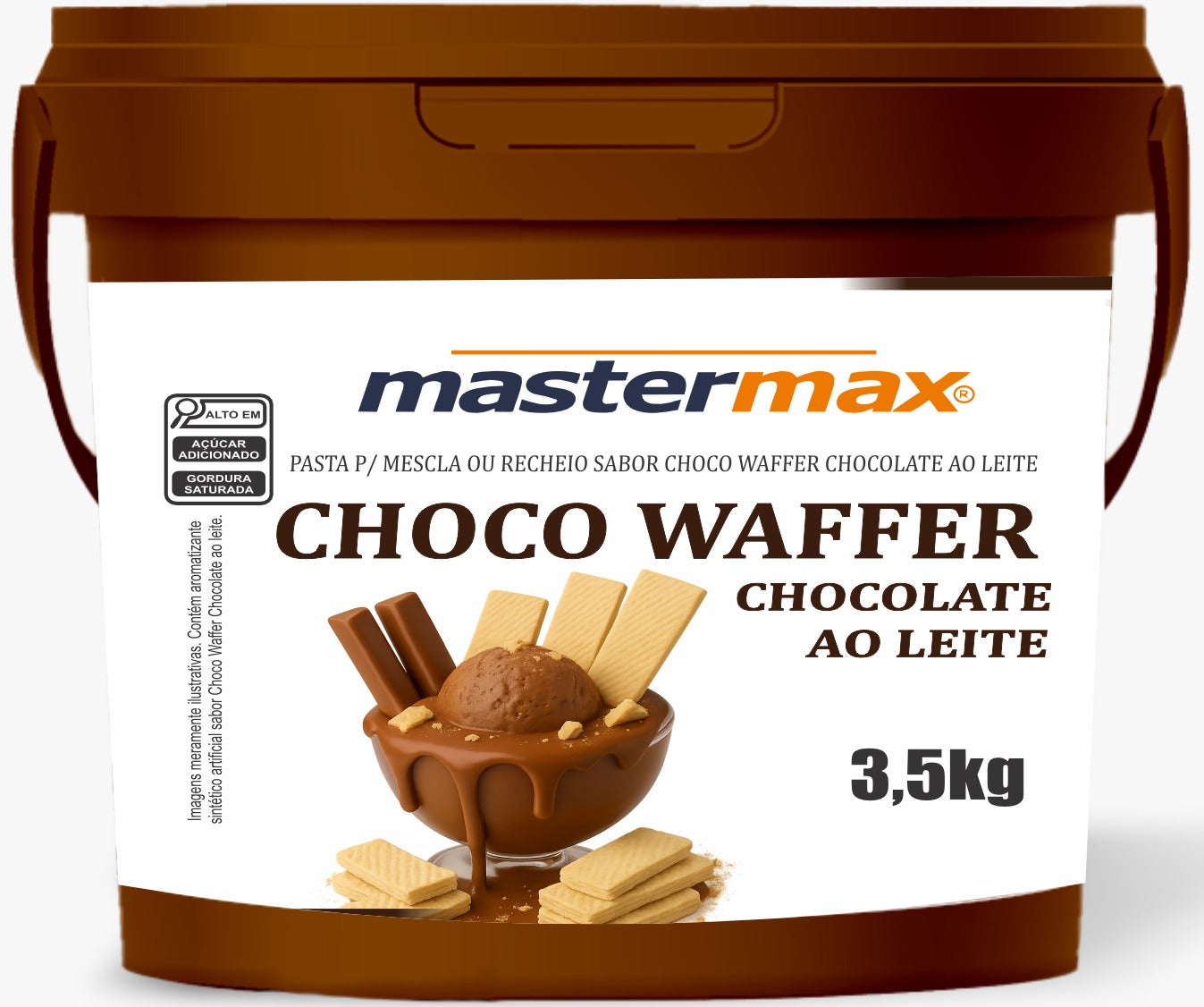 CHOCO WAFFER CHOCOLATE AO LEITE
