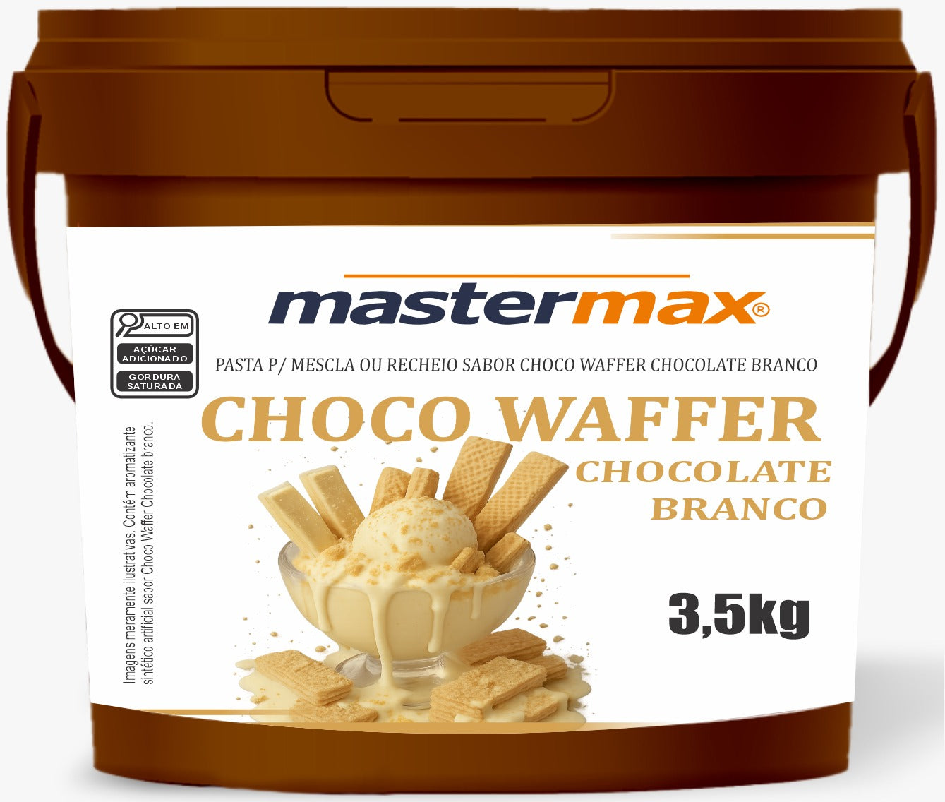 CHOCO WAFFER CHOCOLATE BRANCO